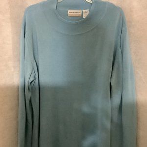 Alfred Dunner Blue Pullover Sweater Size 2X
